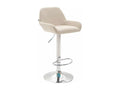 Bar stool - Fabric / Metal - Cream - Lumenao XVCS38904