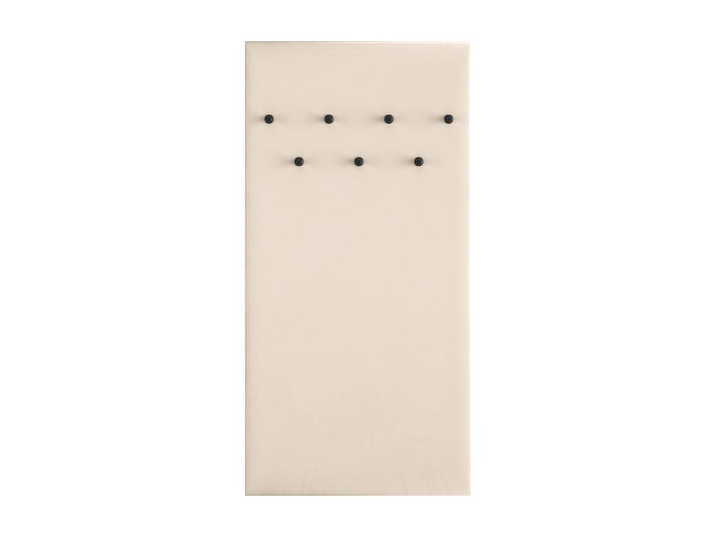 Padded wall-mounted coat rack - 68 cm - beige - Lumenao MZCZ93381