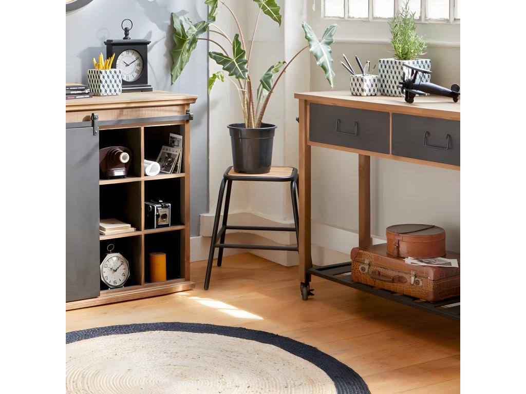 Ventoriq 46cm Brown Stool NQXR21450