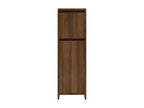Armoire de bain Chêne marron 30x30x95 cm Bois d'ingénierie LDIU14103