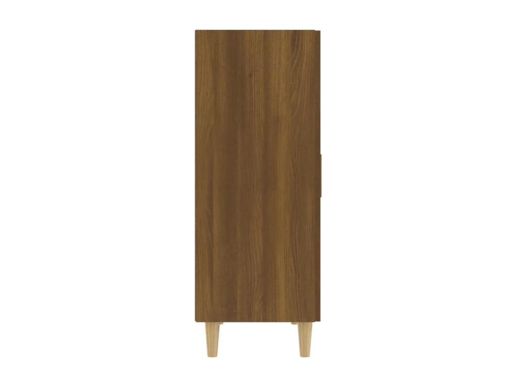Buffet Chêne marron 70x34x90 cm Bois d'ingénierie WYBW60847