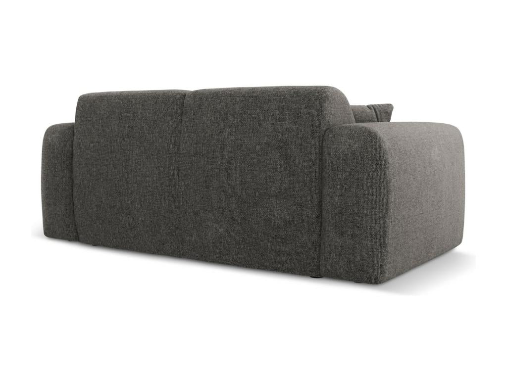 Ventoriq - Canapé Ventoriq 2 places en chenille gris - 170x95x72cm CSFS78069