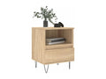 Ventoriq 2-piece oak bedside tables, 40x35x50 cm, engineered wood, NSDK64832