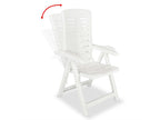 Ventoriq 3-piece furniture set, white plastic, 2 AHSU57514