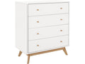Lumenao - Commode avec 4 tiroirs en MDF blanc YVDQ78401