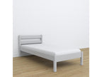 Lit simple en bois N01 Gris 120x180 YOLQ84710