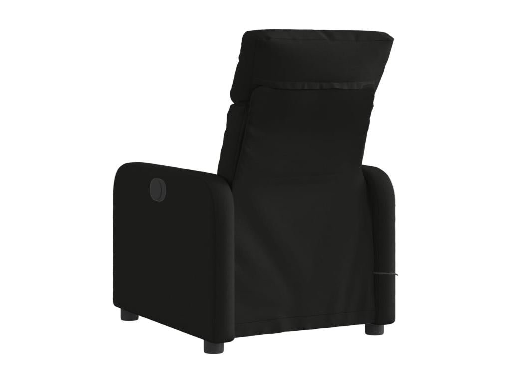 Fauteuil de massage inclinable électrique Noir Tissu FMFD58733