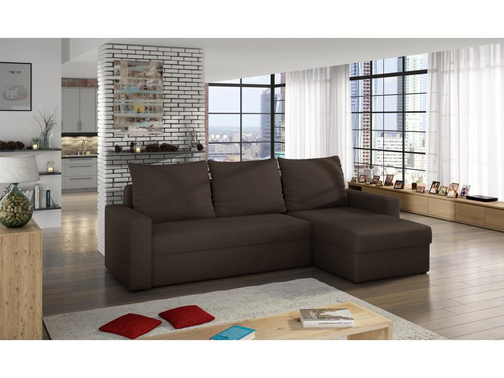 Canapé Ventoriq R/Tissu-Marron YQEX60613