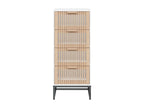 Buffet haut blanc 40x30x95 cm bois d'ingénierie LGTI60616