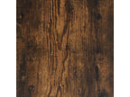 Cadre de lit et tiroirs chêne fumé 120x200 cm bois d'ingénierie SRYU07348