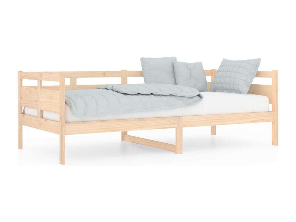 Solid pine wood daybed 90x200 cm AEWN41891