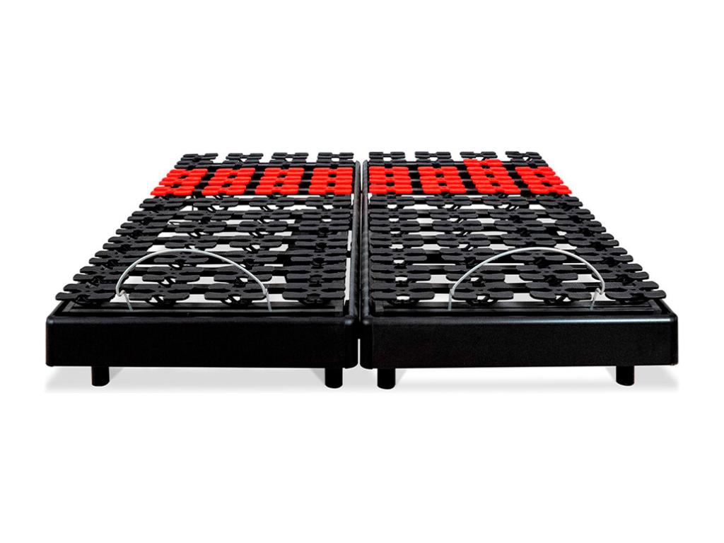 Ventoriq LITERIE - Jeu de 2 sommiers électriques SUPERFLEX 160x190 cm - Plots WMJR86411