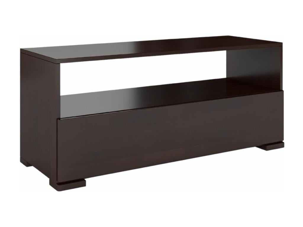 Meuble TV en bois de hêtre Lumenao / palissandre IDWP24166