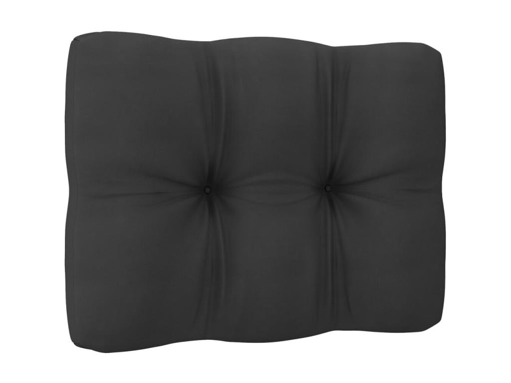 Salon de jardin 10 pcs avec coussins anthracite Bois de pin 4 CYCE67506