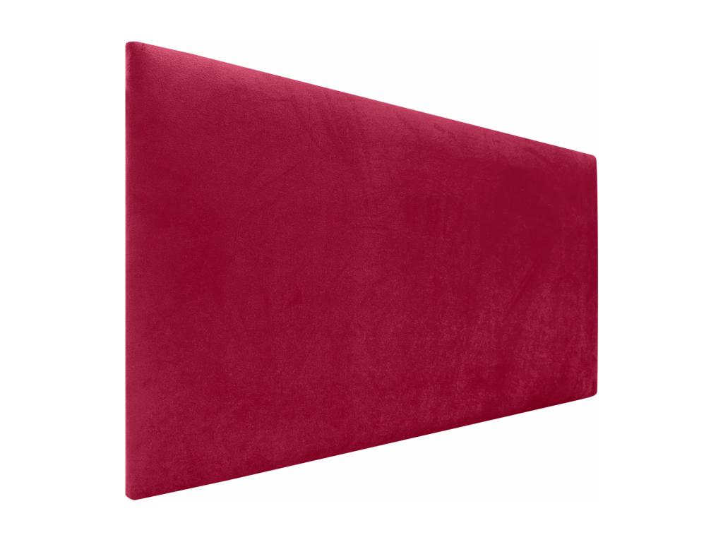 Lumenao Tête de Lit Velours Lisse 105x50 Lits 105 - Rouge UIGV18052