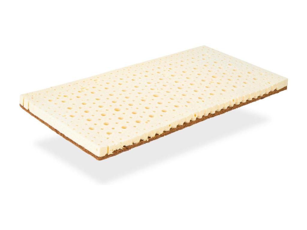 Matelas Mini Berceau 75x52 Epaisseur 7 cm .Latex et Coco Naturel- Tissu organic  XNNG55067