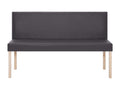 Banc 139.5 cm Gris Similicuir WVOE28411