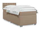 Sommier à Lumenao de lit avec matelas Cappuccino 90x200 cm JSLE04140
