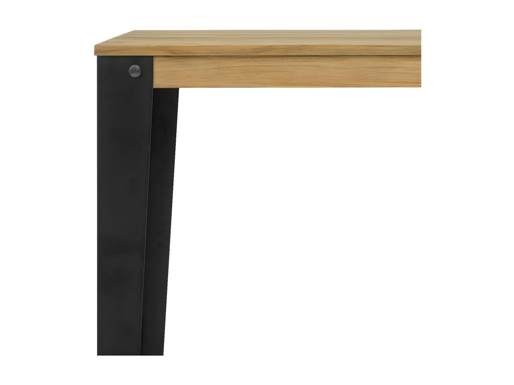 Ventoriq High Table 70x110x110cm Anthracite-Aged Ventoriq Furniture ELOH13390