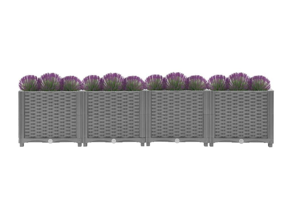 Lit surélevé 160x40x38 cm Polypropylène AEJB61033