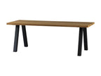 TABLO - Outdoor wooden and steel dining table JSRC15867