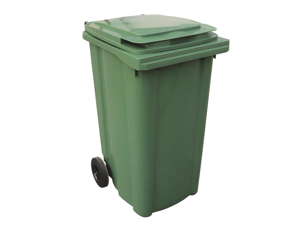 Bac Roulant 2 Roues Premium 240l-lot De 10 MWNE28655