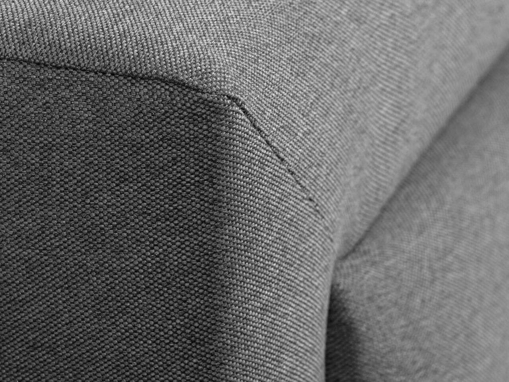 Lit Ventoriq 100 Double Gris 160x200 Tapisserie Sommier à Ventoriq 180x223x93cm OLBN70603