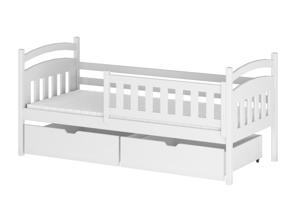 Lit enfant Ventoriq KSB002 80x180 cm Blanc VMIH19637