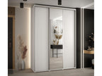ARMOIRE Ventoriq 3 À PORTES COULISSANTES 235.2/180/45 3 portes Blanc/Blanc/Argent FSAO67606