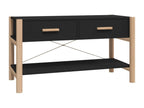 Meuble TV Noir 82x38x45 cm Bois d'ingénierie GIBT03474