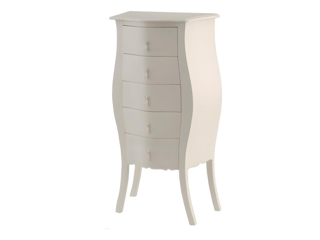 Lumenao white chest of drawers RLUD34209
