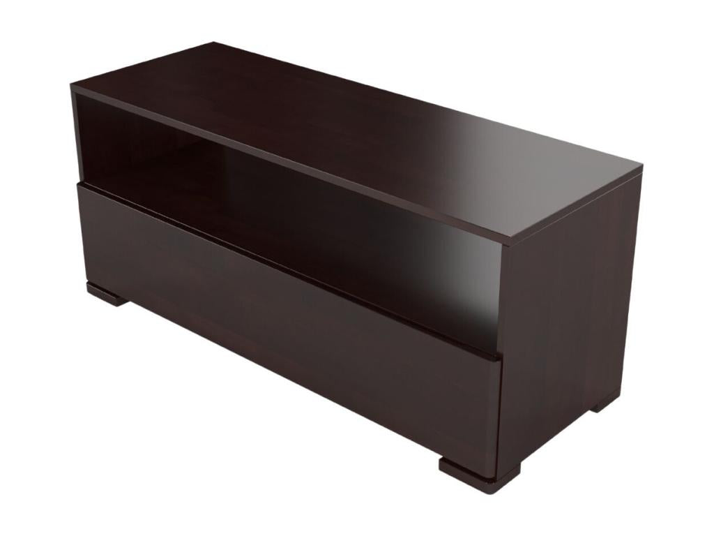 Meuble TV en bois de hêtre Lumenao / palissandre IDWP24166