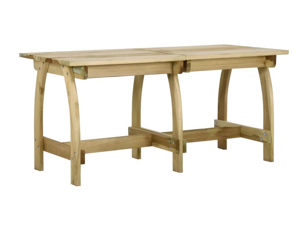 Table de jardin 160x74x75 cm Bois de pin imprégné GMMG59735
