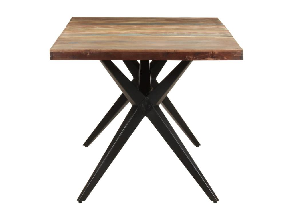 Table de salle à manger 180x90x76cm Bois de récupération solide VUXG47820