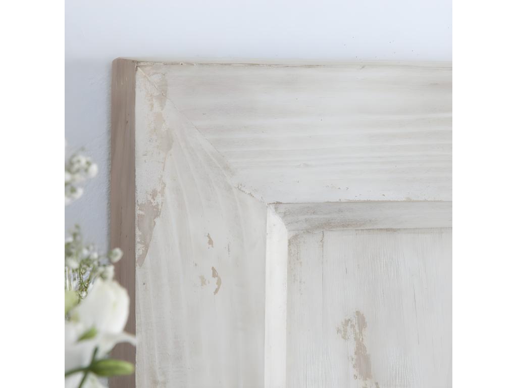 Tête de lit madera Lumenao de araucaria blanc 162x90 IIGG41874