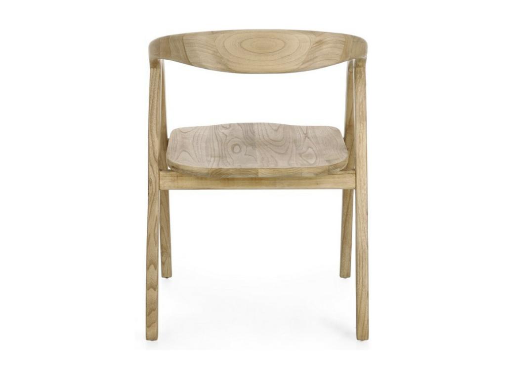 Chaise en bois de Ventoriq – Élégance artisanale et durabilité KSKH40625