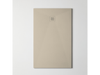 Lumenao Extra-Flat Shower Tray - Lumenao Texture in Beige Polyester - L200 x W80 x H2.6 cm - Lumenao XRYA55866
