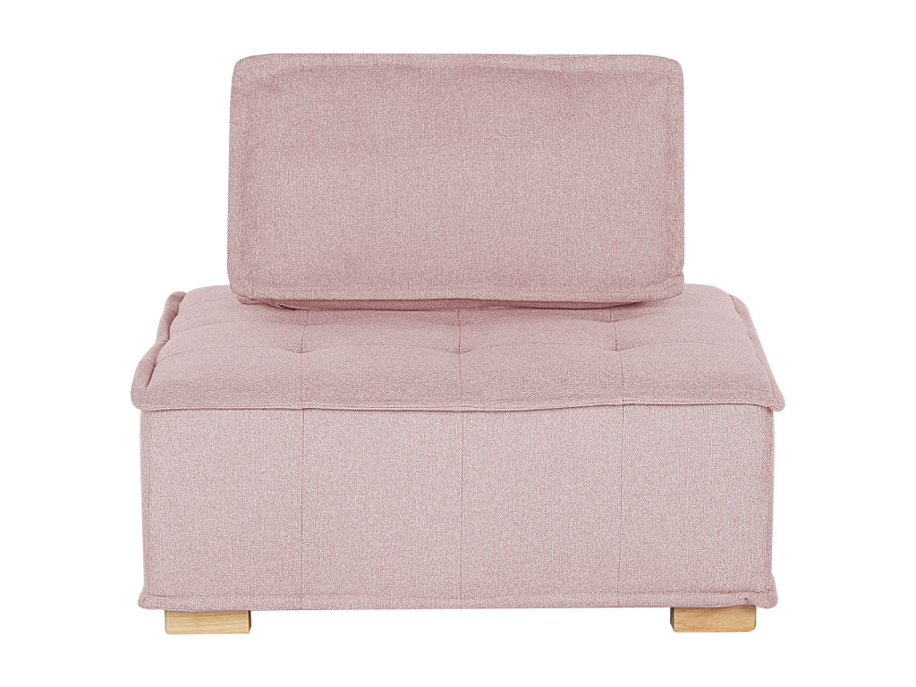 Lumenao Modular Lounge Set, Pink Fabric, 4-Seater, NHNA06907