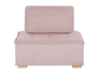 Lumenao Modular Lounge Set, Pink Fabric, 4-Seater, NHNA06907