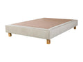 Ensemble Matelas 90x190 cm Patriote Mousse 27 cm sommier beige IESL32663