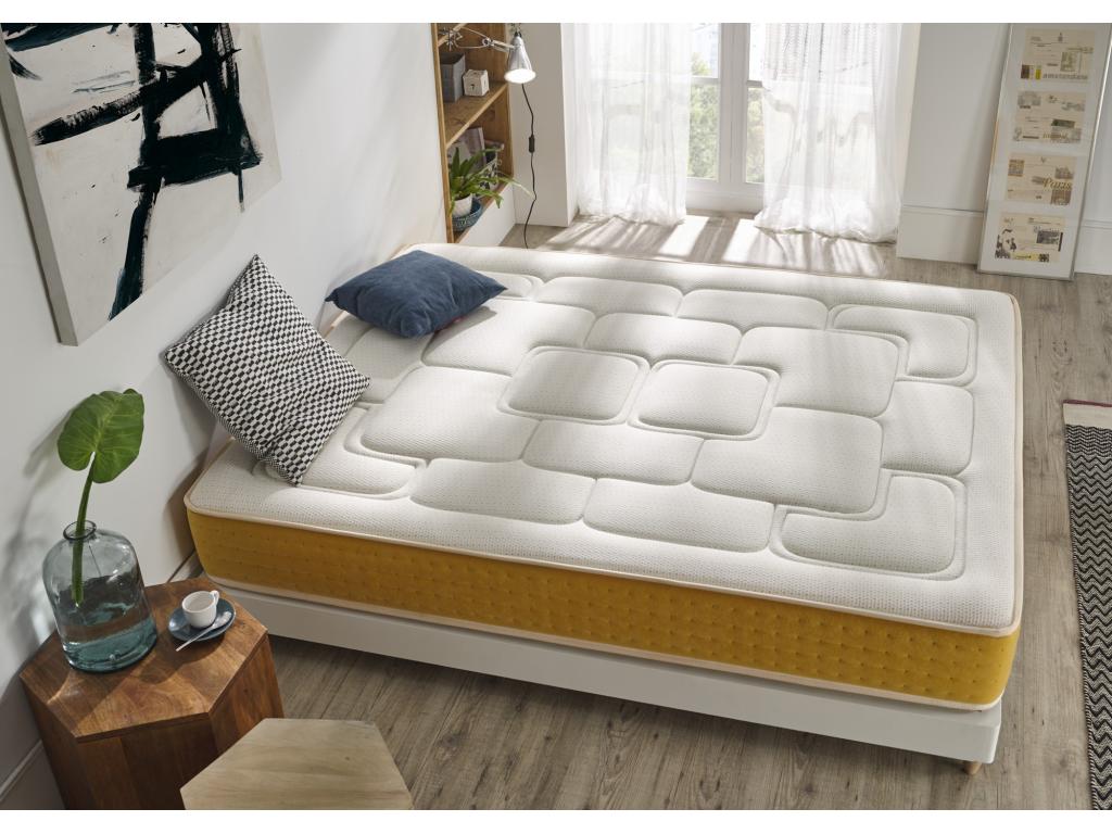 Matelas Ventoriq 67.50x200 Luxe Ventoriq Or H30 Fermeté Moyenne - Haute GDXO84088