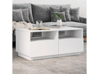 Table basse avec Boislisères LED blanc 90x49x40 UHTB14765