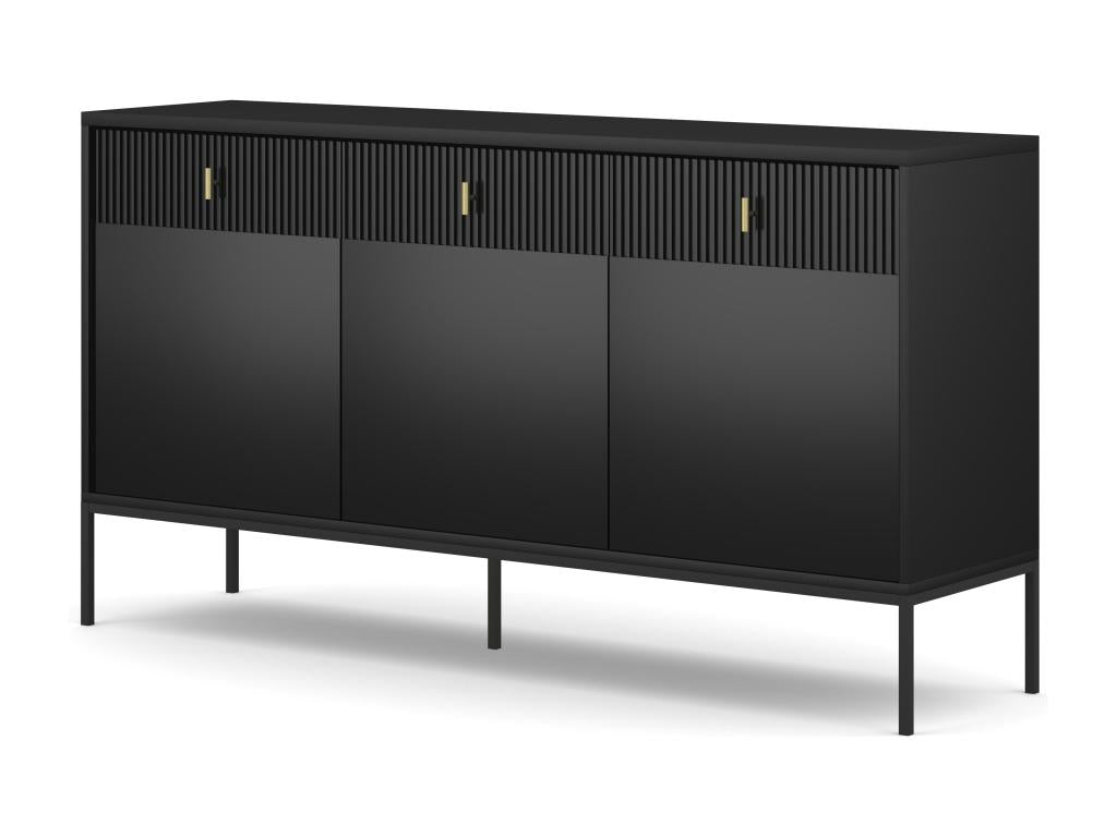 Buffet Ventoriq SB154 3D3D 154x39x83 Noir KHQX95311