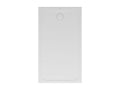 Lumenao 120x80cm Non-Slip Ceramic Shower Tray, White, TRAK65575