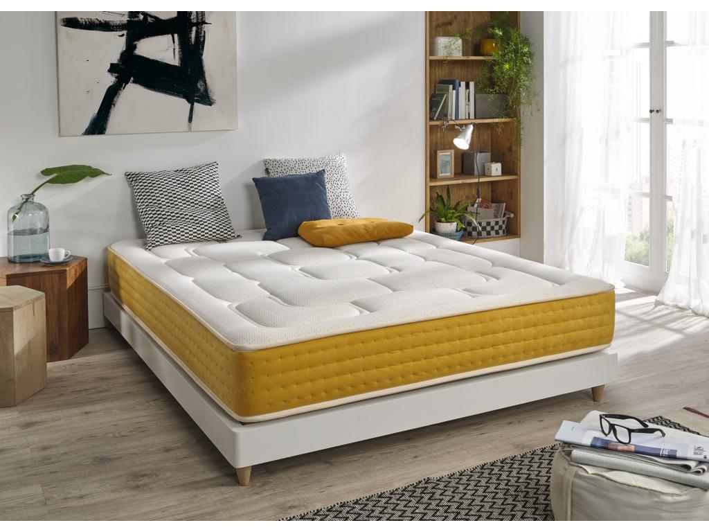 Matelas Ventoriq 67.50x200 Luxe Ventoriq Or H30 Fermeté Moyenne - Haute GDXO84088