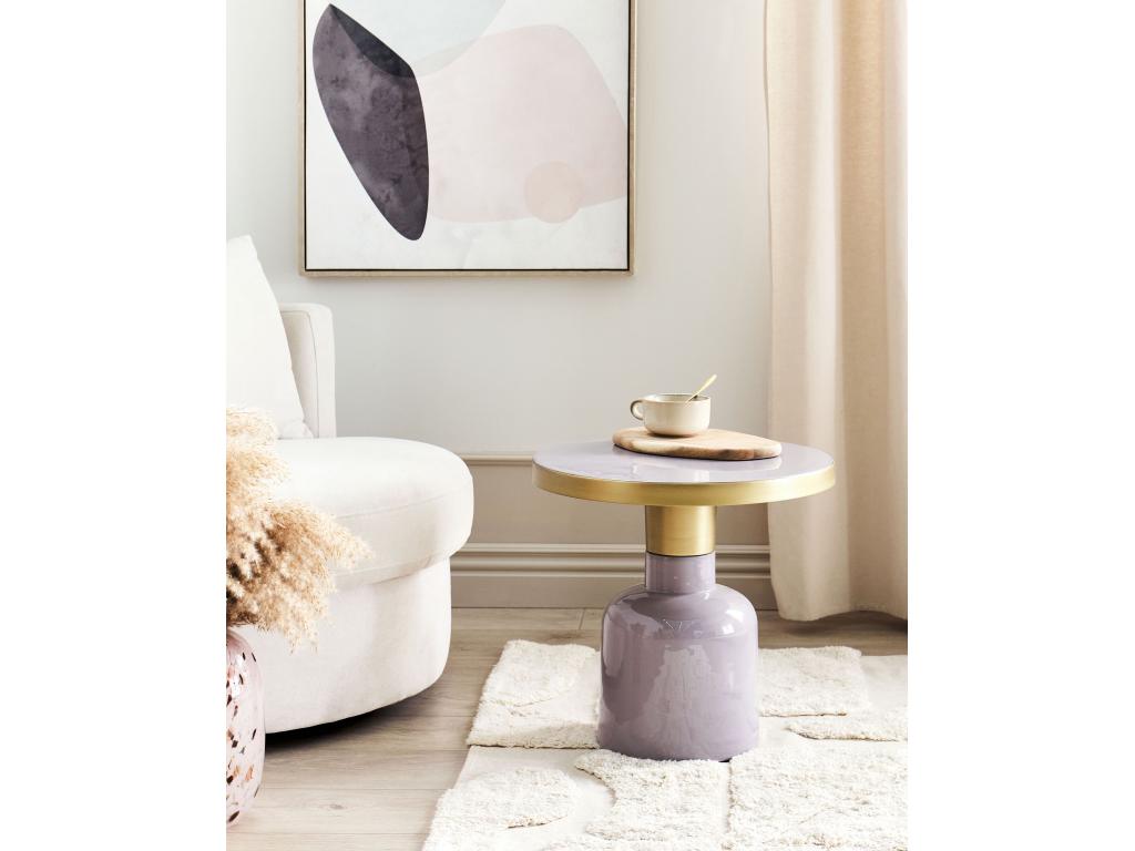 Table d'appoint Ventoriq Violet QHSM72620
