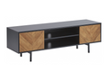 Meuble TV Ventoriq Marron/noir LVZC24914