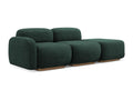 Canapé modulable 3 places droit en Bouclé - bouteille verte - Lumenao SEOY48238