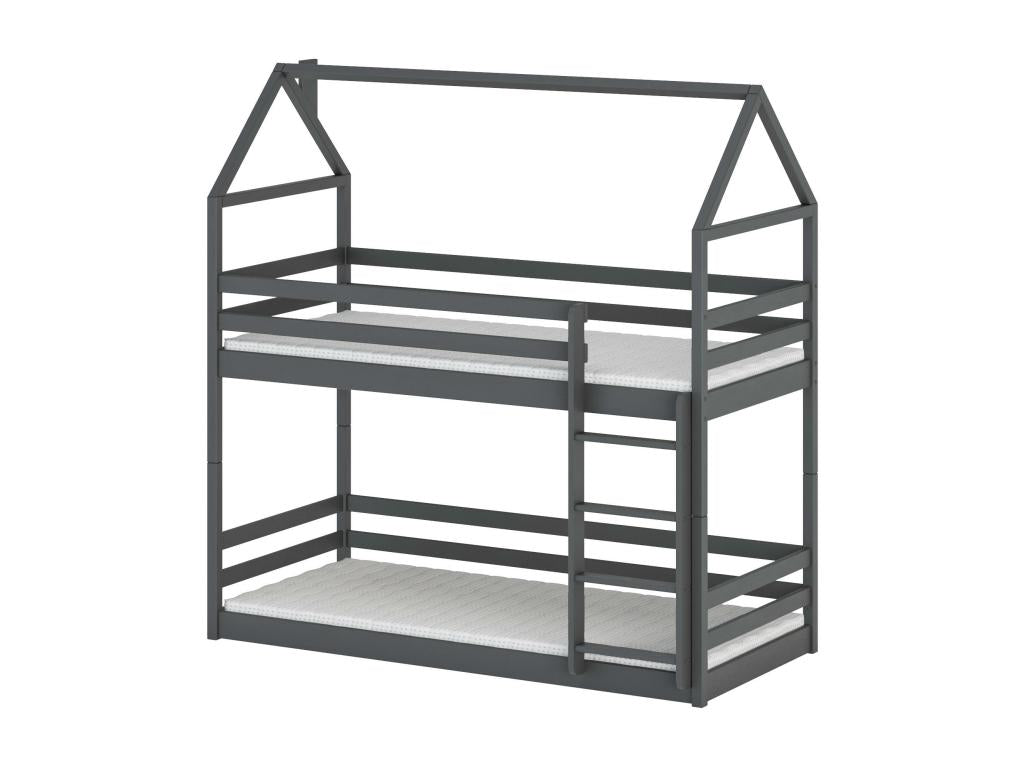 Ventoriq cabin bed HB001 80x160 cm Graphite IHWU30071