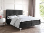 Continental bed Ventoriq 109 Double Continental Gray 140x200 Tapestry 140x209cm JWEJ10144